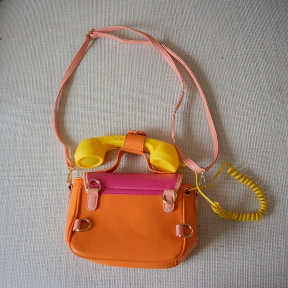 Pink Novelty Crossbody Phone Handbag Kidcore Toy Purse with phone - Picture 5 of 8